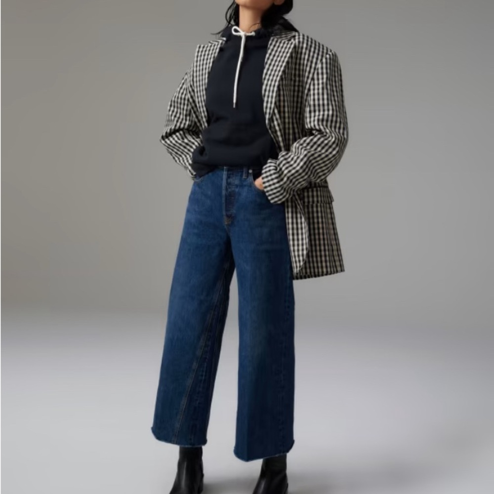 Everlane Way Wide Crop Jean 31 EUC
